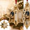 Ornamenti Regalo di Natale, Ciondolo Portachiavi Ispirato, Decorazione Acrilica 2D