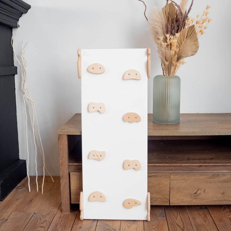 Woodiko Slide - White-Wood