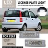 2pcs Canbus For FIAT Panda MK3 MK4 Typ 169 312 319 2003-2012 LED License Number Plate Light Lamp White 12v OEM#:71734797