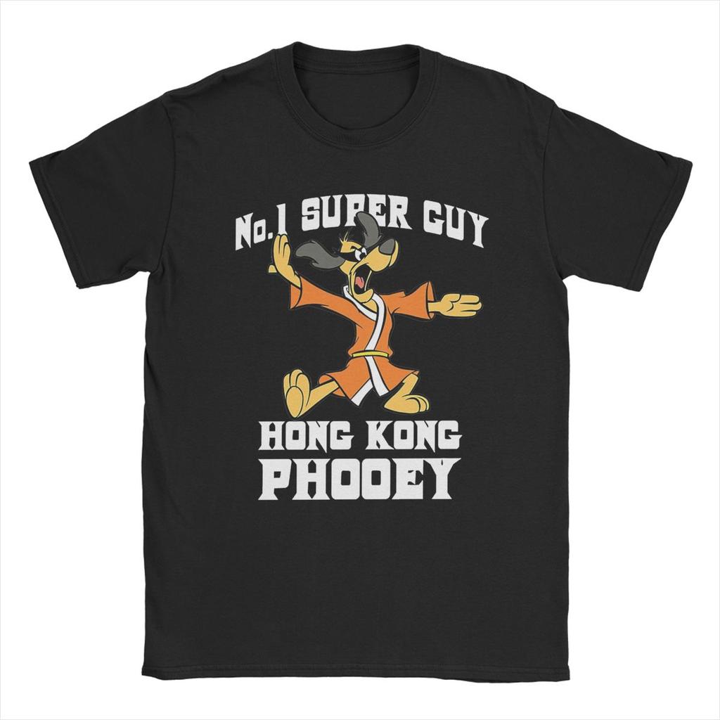 Men T-Shirt Hongs Kongs Phooey Fashion Cotton Tee Shirt Short Sleeve T Shirts Round Neck Clothing Unique