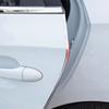5M Autotür-Kanten-Kratzschutz DIY Silberne Zierleisten Außen Auto Chrom-Karosserie-Streifen Stoßstange Auto-Türschutz