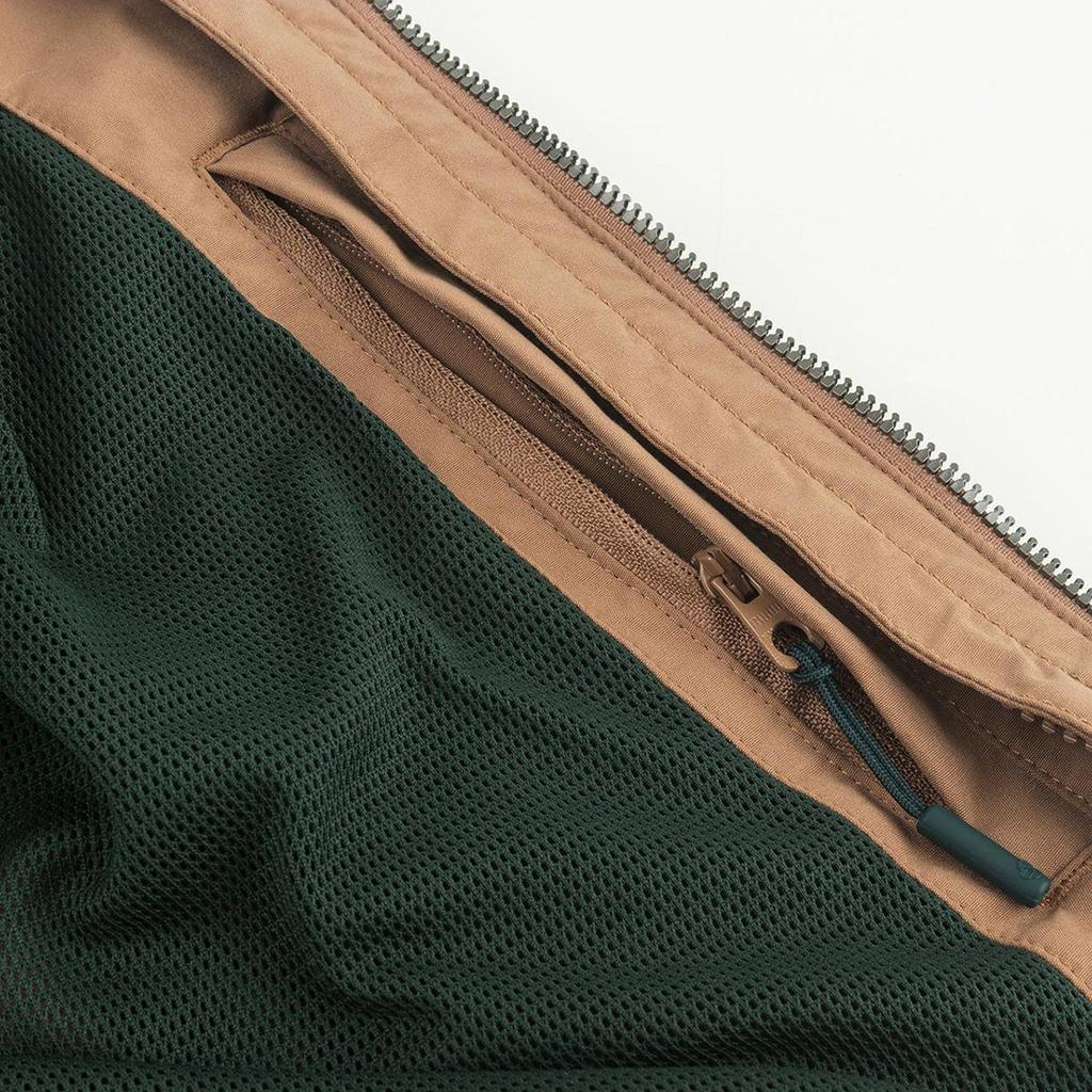 Timberland Solid Color Waterproof Breathable Jacket Men Jackets Brown A1NC6-D35