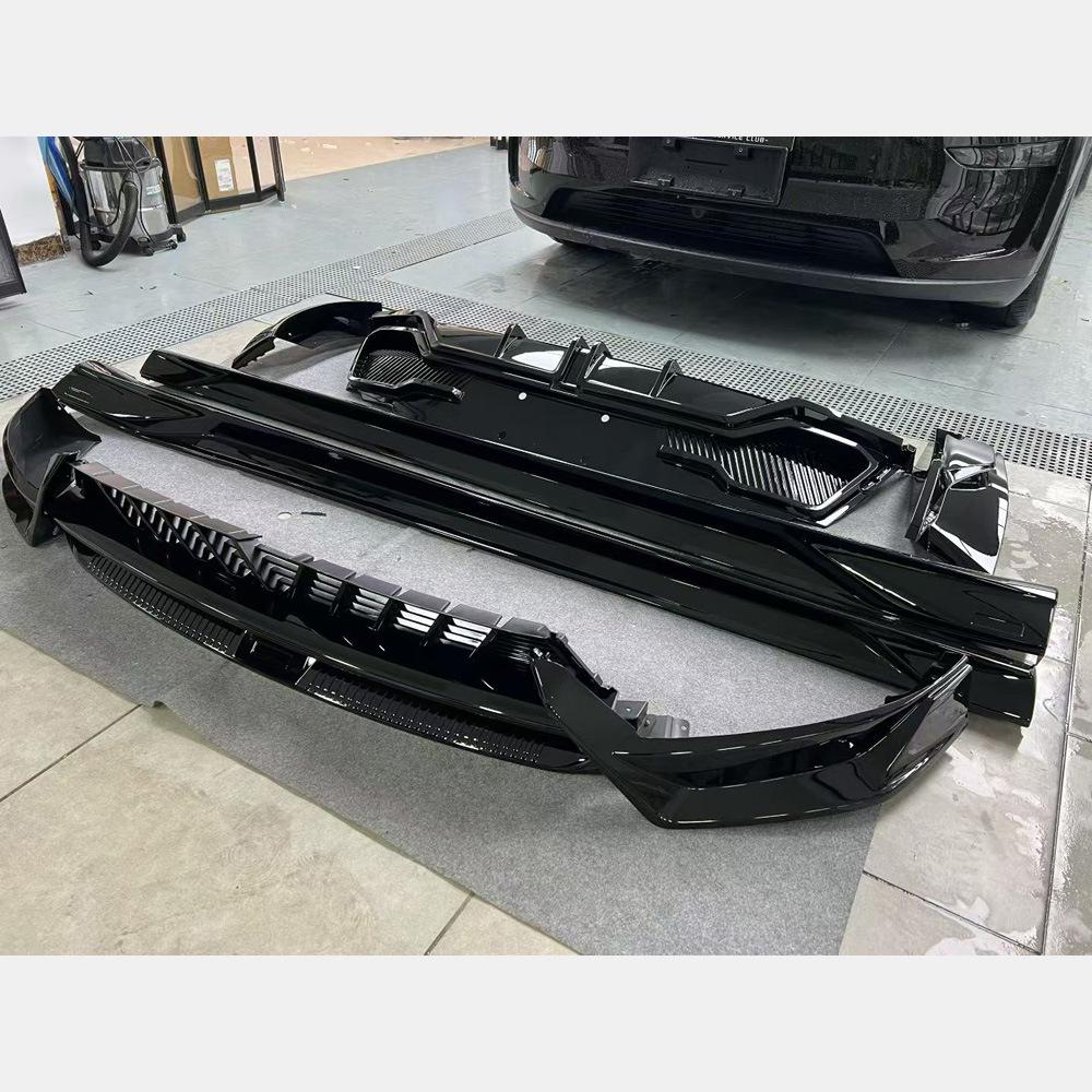 Tesla Model Y 2024+ Facelift Front Lip Splitter Spoiler by YOFER