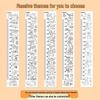 Self-Adhesive Children's Cartoon Graffiti Height Chart Ruler Wall Sticker