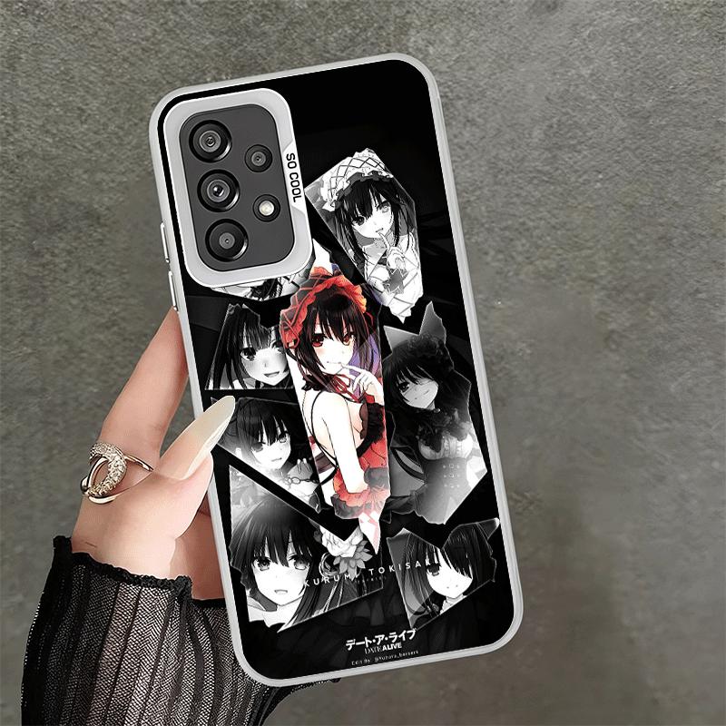 Date A Live Tokisaki Kurumi Soft Phone Case for Samsung A17 A16 A15 A14 A13 A57 A56 A55 A54 A53 A37 A36 A35 A34 A33 A26 A25 A24