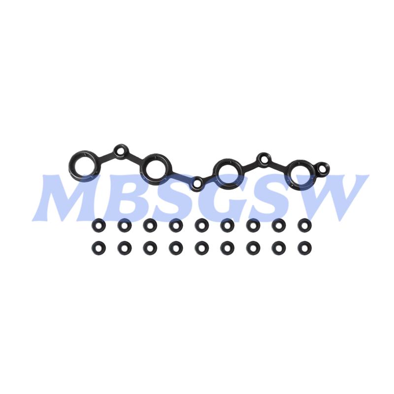 Engine Valve Cover Gasket Set Fit 2.0 2.4 L L4 GAS For 11-16 Chrysler 200 Sebring Jeep Patriot Dodge Avenger Caliber 2.0L 2.4L