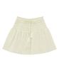 DELICCENT Seersucker Skirt [Olive Green]