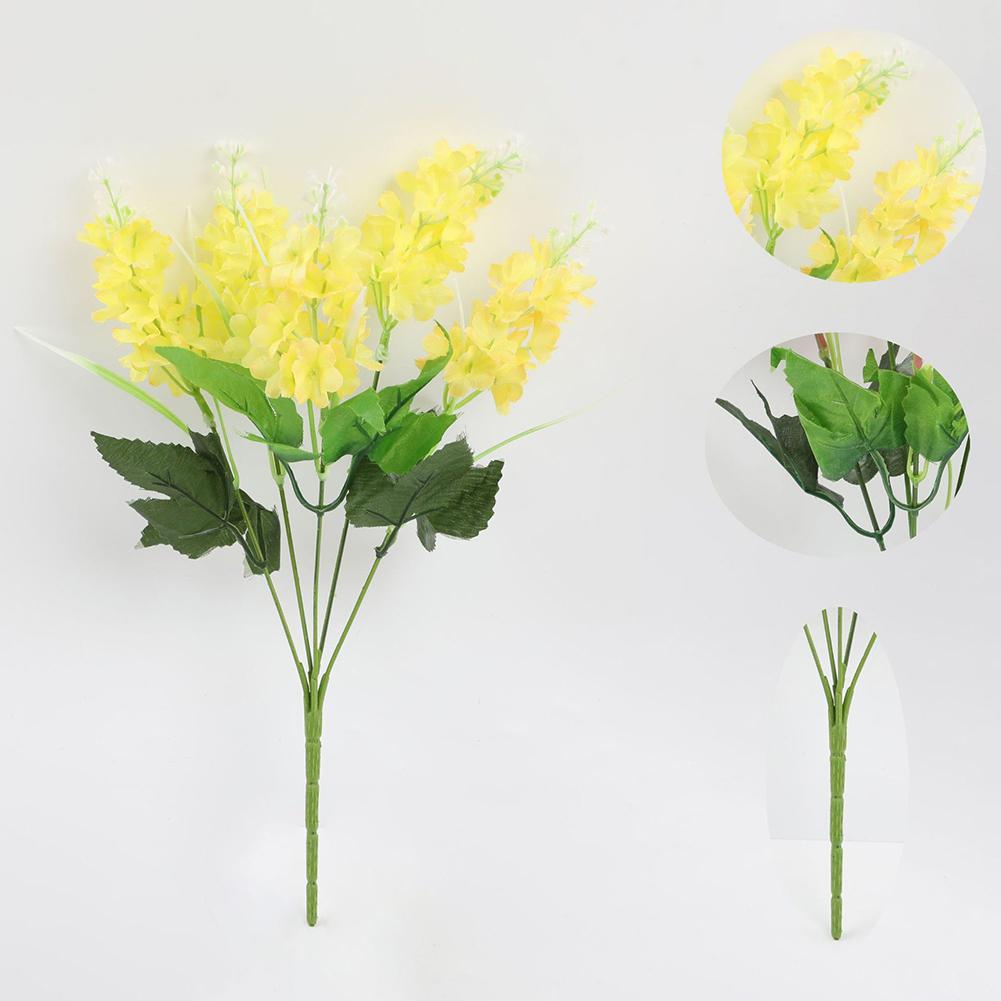 1pcs  Artificial Flower Hyacinth Wisteria Arrangement Wedding Home Decoration Artificial Flowers Party Artificial Decorations
