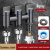 Multi-Functional 3-Way Washing Machine Water Inlet Valve and Connector