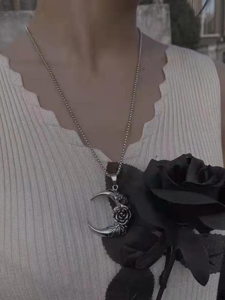 Collana in Acciaio Titanio, Catena Delicata e Dolce per la Clavicola