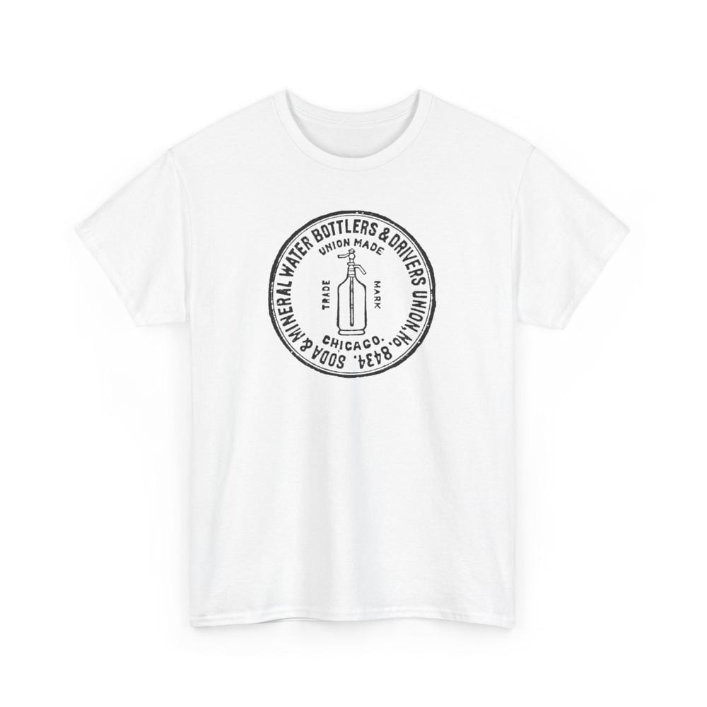 

Vintage Union Soda Bottle T-shirt Tee, Retro Chicago Bottling Plant Shirt, Unisex 3XL