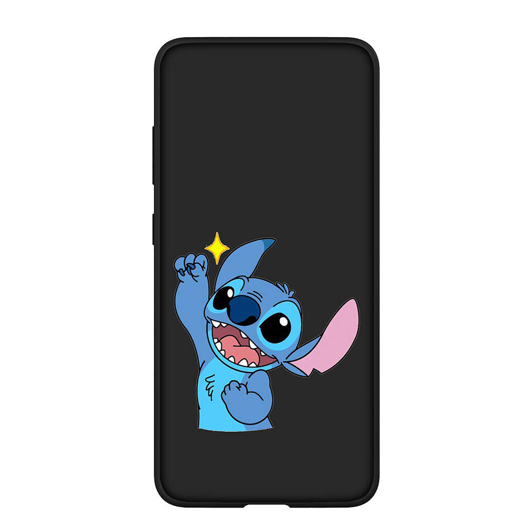 Phone Case for Samsung Galaxy S25 S23 S22 S21 S24 Ultra FE A05 A06 A15 A16 A36 A37 A35 A54 A55 A56 A57 A25 A26 A53 A17 Blue Lilo Stitch Lovely Cover