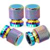 Aluminum Tire Valve Stem Caps Dustproof Wheel Valve Covers Valve Stem Caps  Bike Motorcycle