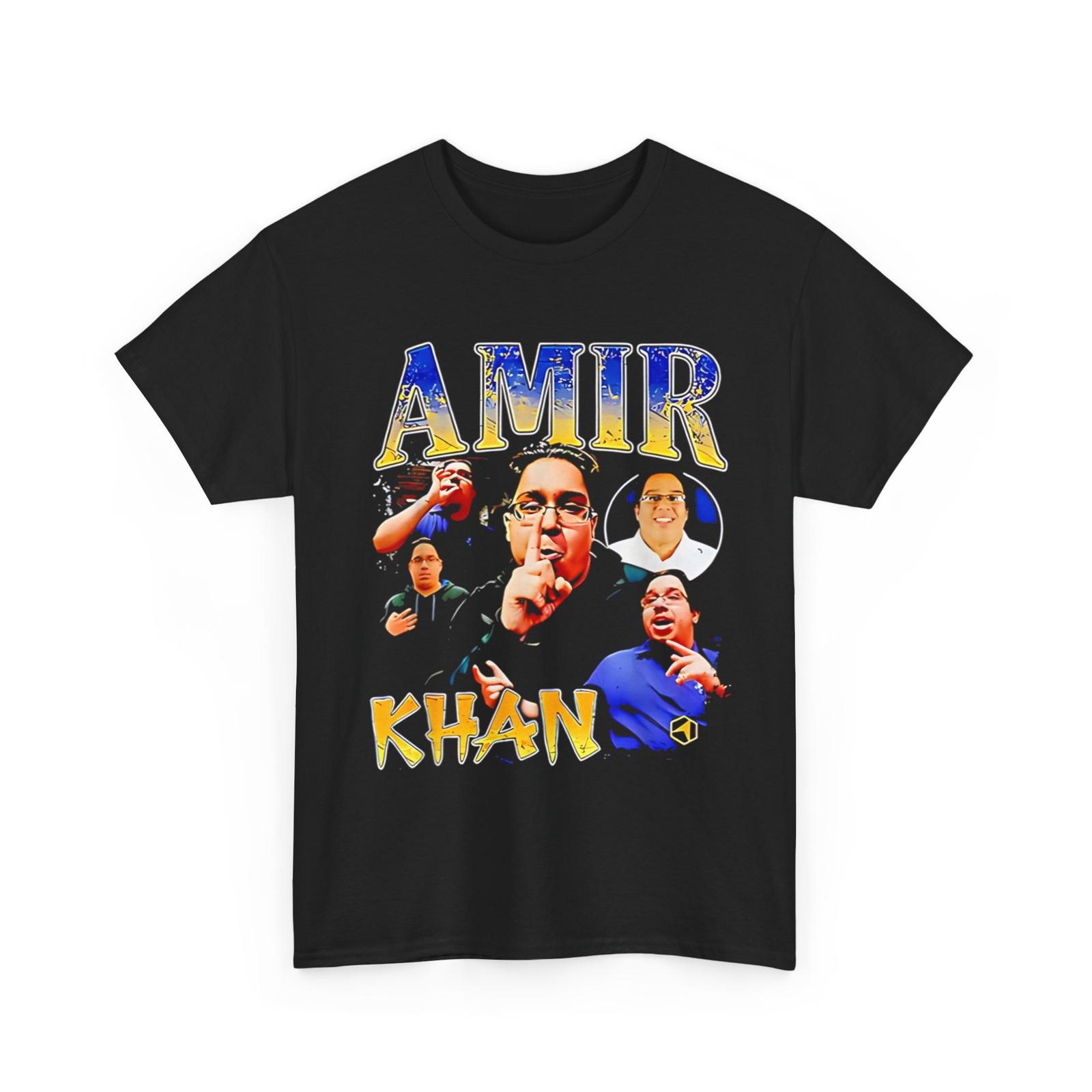 Amir Khan T-shirt, Amir Khan Lovers Men Shirt XXXXL