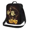 King Kong Insulated Lunch Bag for School Bento Storage Food Boxes Leakproof Container Cooler Thermal Lunch Box Tote