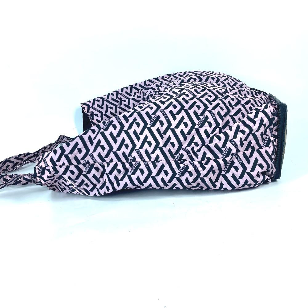 Versace Greca Logo Folding Eco Bag Vertical Tote Bag Pouch Shoulder Bag