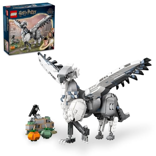 LEGO Harry Potter Buckingham Palace Hippogriff Collectible Toy, Magical Creature Figure, Fun Harry Potter Toy, Harry Potter-Themed Birthday Gift for 9
