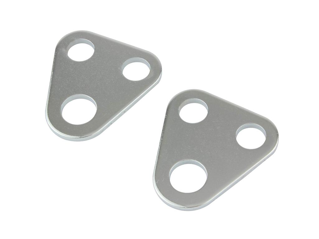 POSH FAITH Motorcycle Accessories Turn Signal Stay Chrome for 010196 - Base, Plated, SR400/500,