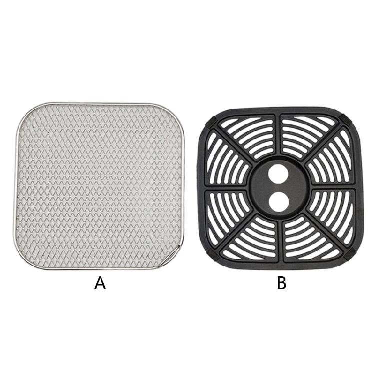 Universal Air Fryers Replacement Rack Square Air Fryers Grill Pan For Great Airflow And Consistent Cooking Results