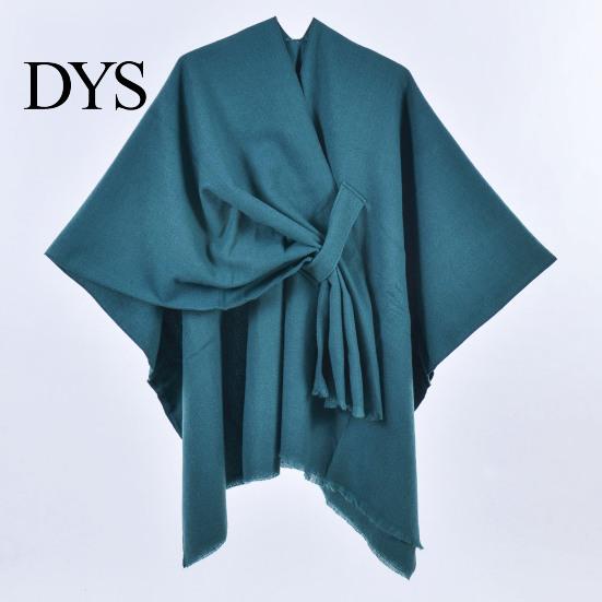 Sciarpa a tinta unita da donna Autunno Inverno Double Face Delicata sulla pelle per Imitazione Cashmere Sciarpa Versatile Cardigan