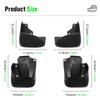 4PCS Car Mud Flaps Splash Guards Mudguards Car Mud Flaps Compatible with Honda Accord 1998 1999 2000 2001 2002