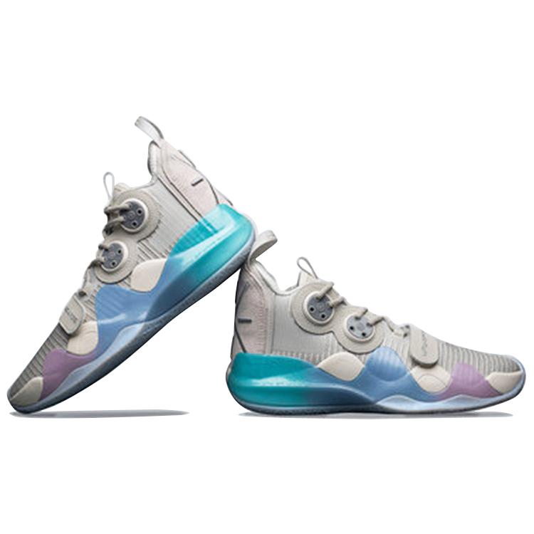 New LiNing WOW 8 Way Of Wade 8 Durable Breathable High Top Basketball Shoes Men's Cotton Candy ABAP113-9