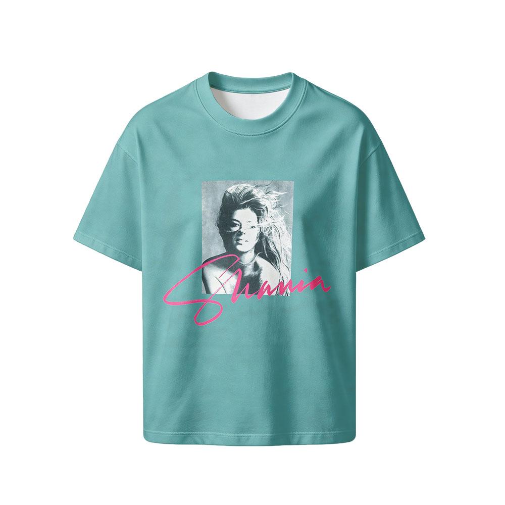 Shania Twain T-Shirt 3D Graphic Print Little Miss TwainShort Sleeve Casual Top Unisex Tees Streetwear Y2K Adult Summer 2026 New