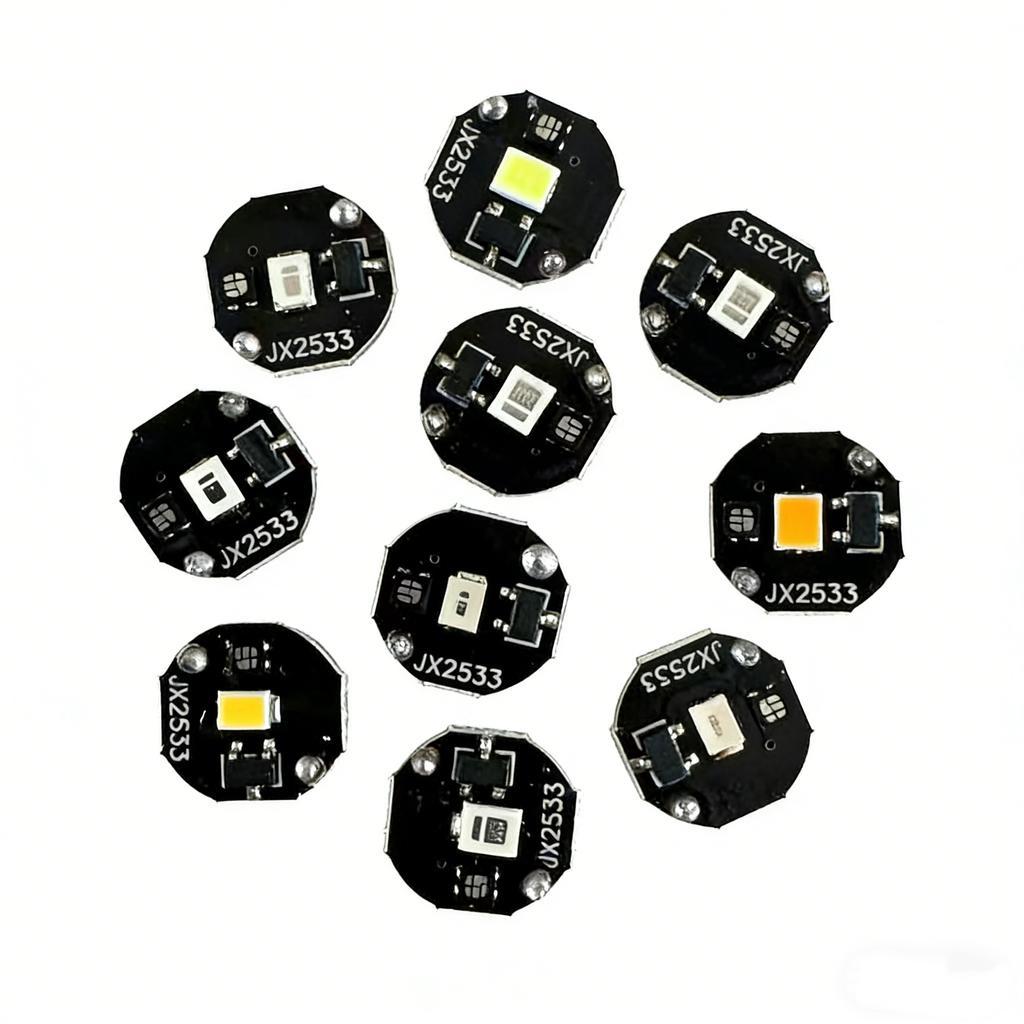 2Pcs Miniature Magnetic Control Led Lamp Model Wireless Light Toys Diy Kits For Robots/Cars W/Battery