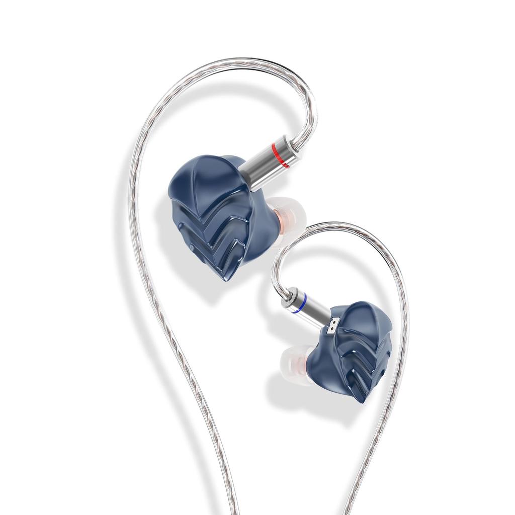 HIDIZS MK12 Monitors 12mm Large Dynamic Driver Pure Magnesium Dome Diaphragm Magnet Wired Earphones Studio Grade Sound Triple Filter x 9 Tone Tuning