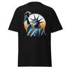 Embrace the Horror with Our Jason Voorhees Statue of Liberty T-Shirt!