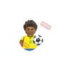 New  Single 4.5CM Soccers Athletics Sportsman Star Building Blocks Cartoon Mini Action Figures Toys For Kids Christmas Gifts