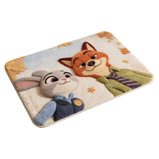 

Килимок для підлоги з діатомітової глини, швидковисихаючий, вологопоглинаючий, протиковзкий, з мультяшним малюнком, для ванної кімнати, кухні, спальні 40x60cm C