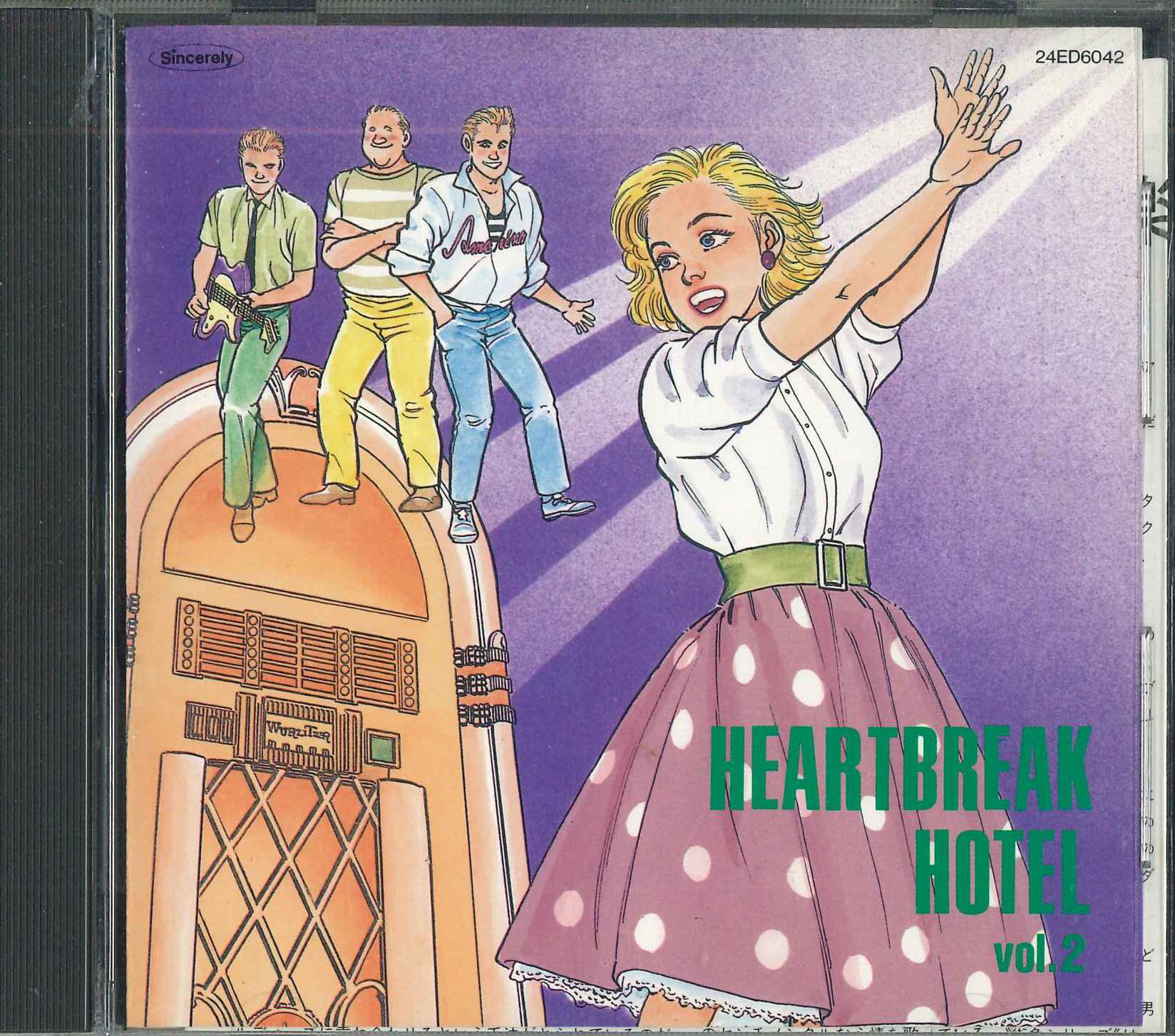 

CD - Heartbreak Hotel Vol.2 24ED6042 CENTURYASE AND 1989 Japan Pop Used