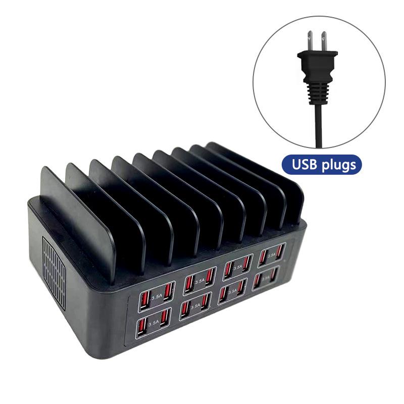 16-Port High Power USB Charging Dock Stand (150W) for Mobile Devices
