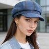 A washable retro Japanese and Korean style newsboy cap for ladies, suitable for daily leisure, commuting, shopping and outings