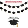 2Pcs with Tassels Graduation Party Banner Graduation Party Hanging Decorations  Graduation Party