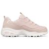 Skechers DLites 1.0 Fabric Mesh Synthetic Leather Sport Comfort Low-Top Lifestyle Shoes Women Sneakers Light-Pink 149227-LTPK