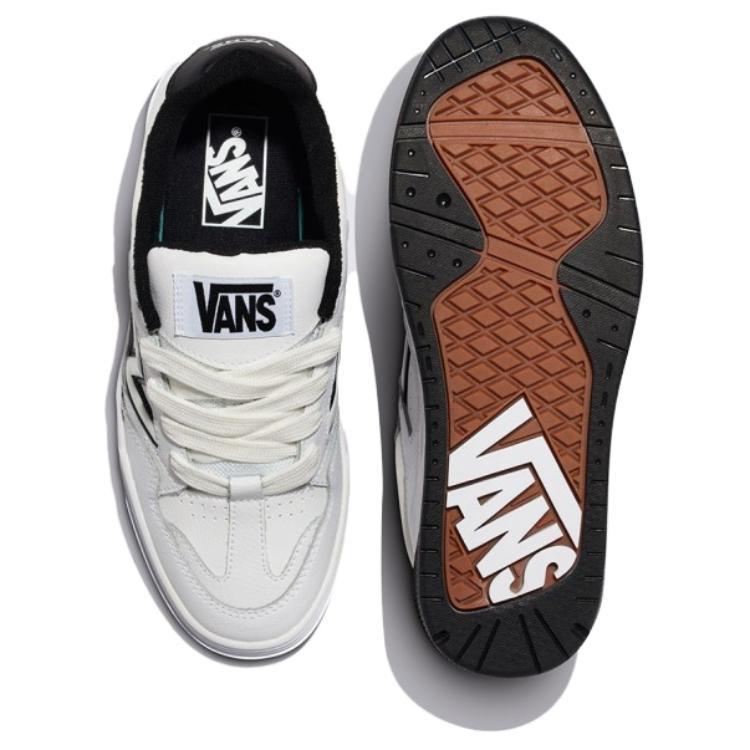 Vans Unisex Upland Leather White Black VN000D1HYB21