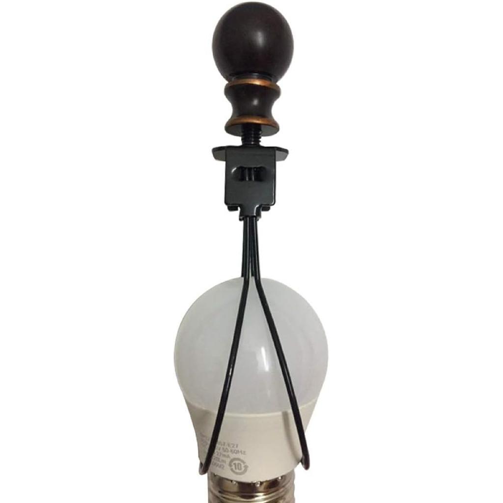 Lamp Shade Light Bulb Clip Lampshade Adapter - Finial and Lampshade Levellers for Clip On Light Bulbs