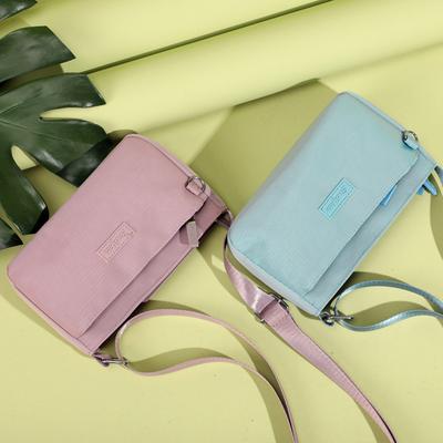 Geantă de umăr pentru femei, geantă Crossbody, geantă multistrat, ușoară, geantă pentru telefon mobil, geantă pentru monede de ieșire