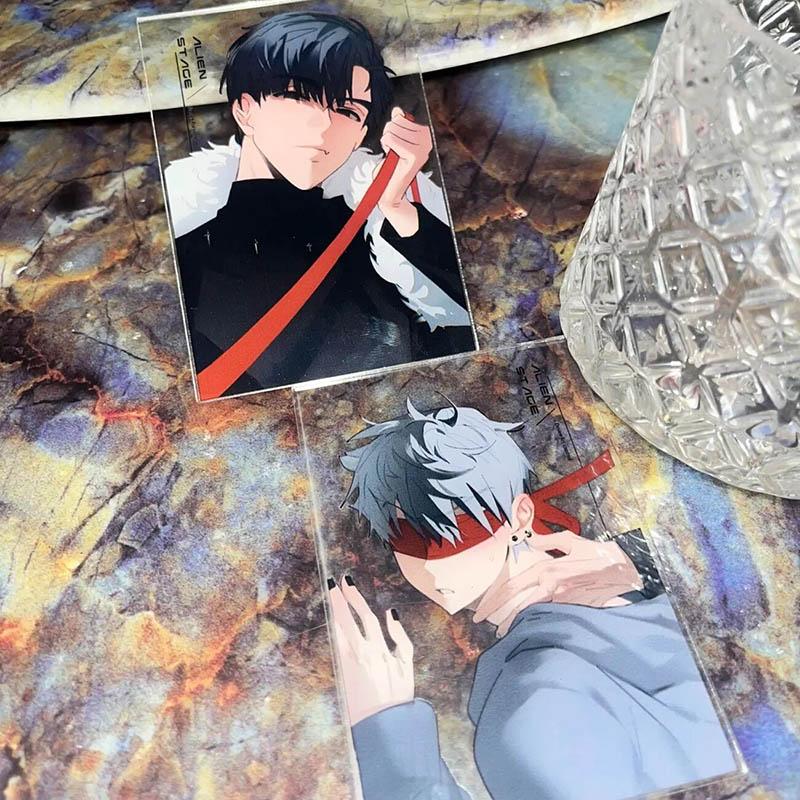 Anime Alien Stage Till Ivan Cosplay Card Acrylic Transparent Cards Accessories Decoration Ornament Props