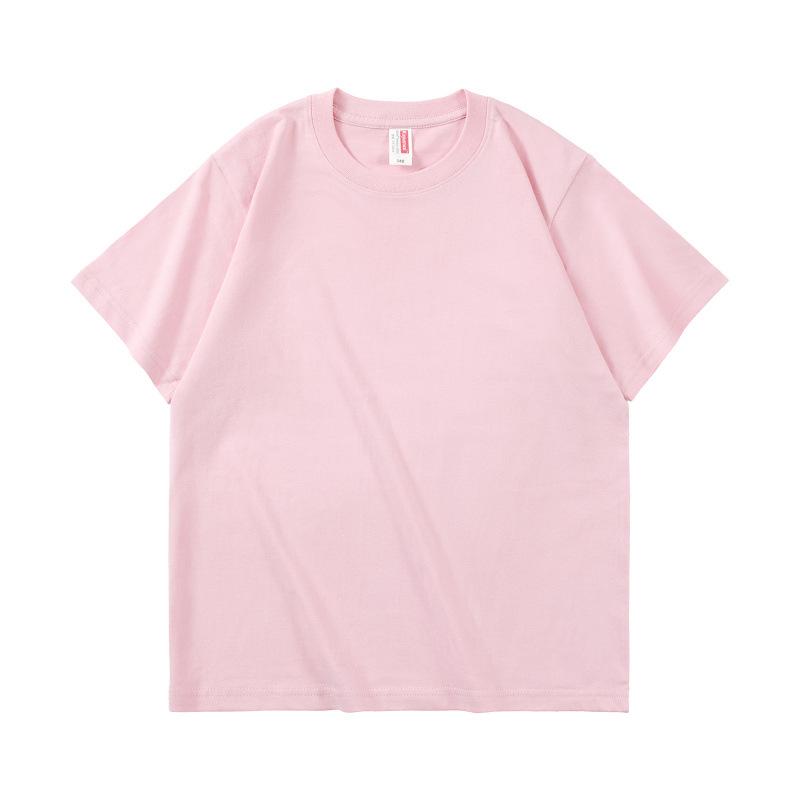 Boys' Pure Cotton School Style Short-Sleeve T-Shirt for Ages 10-14 - Summer 2025