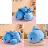 Cute Blue Fish Plush Toy Soft Stuffed Animal Gift For Kids And Teens