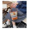 IELGY Ladies Messenger Bag Canvas Summer Fashion Bucket Bag