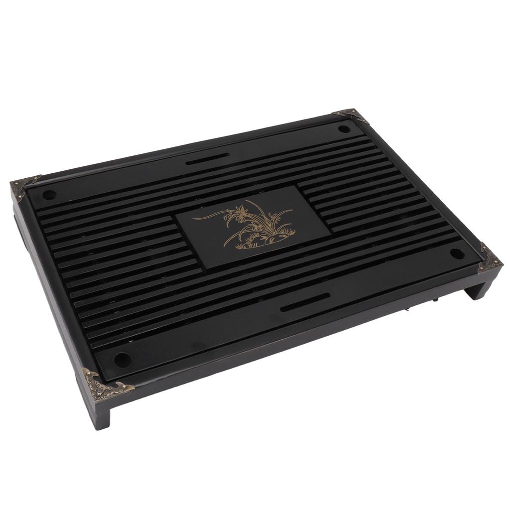 Gongfu Tea Tray Water Storage Drainage Home Decoration Ornament Serving Tray for