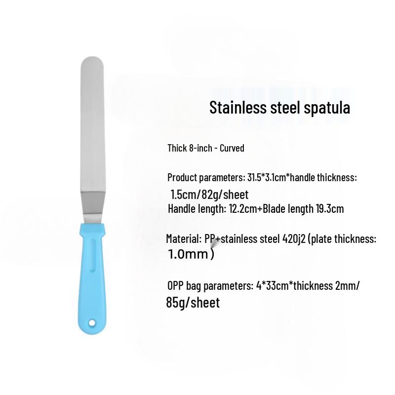 Wheat Straw Spatula & Cake Scraper Set