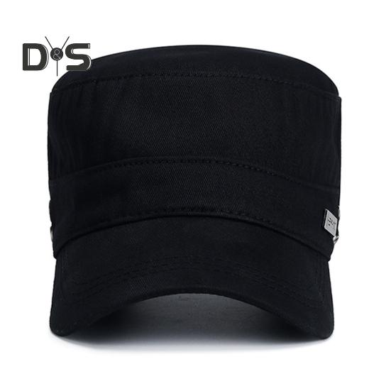 Unisex Cadet Military Cap, verstellbare taktische Operator-Cap, flache Oberseite, Baseballkappe, Outdoor-Sonnenhut zum Spazierengehen und Segeln