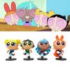 The Powerpuff Girls Action Figure Blossom Bubbles Buttercup Model Dolls Toys For Kids Home Decor Gifts