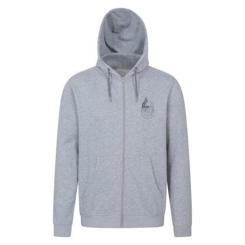 Mountain Warehouse Mens Spirit Of Adventure Full Zip Hoodie