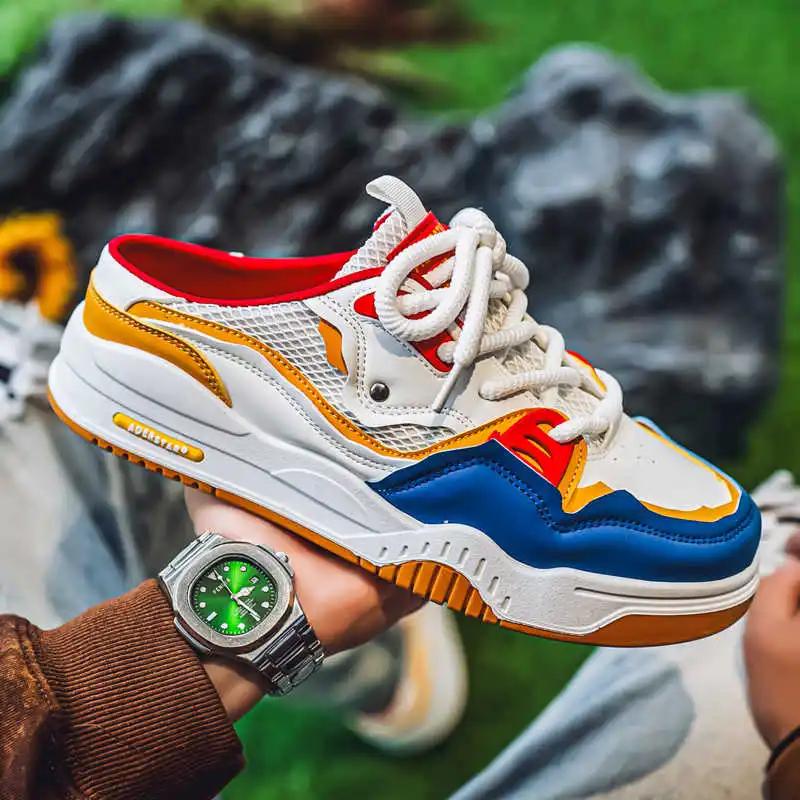 Tenniszool Herfst Sport Herenschoenen Basketbal Luxe Heren Sneakers Maat 48 Snaeaker Trend Runner Link Vip Uit Ongewoon